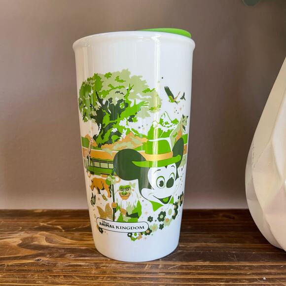 Starbucks Other - NWT Starbucks Disney Ceramic 12oz Animal Kingdom travel mug